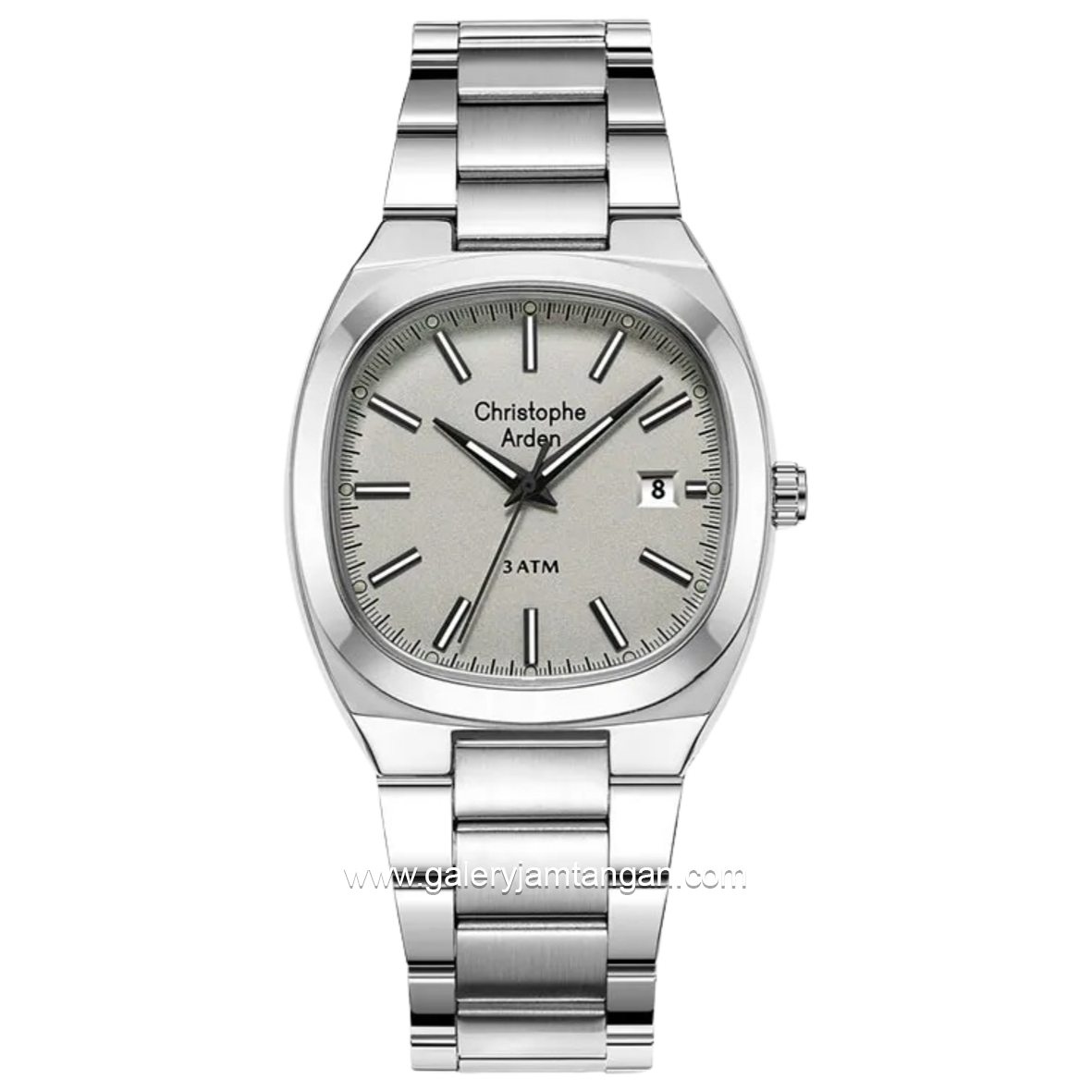 Christophe Arden CA 1005 MD Silver Dial Grey Stainless Steel